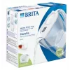 Vandens filtro ąsotis BRITA Marella su Maxtra Pro kasetė, 2,4 l vandens talpa, baltas, ergonomiška rankena