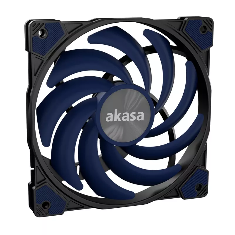 Ventiliatorius Akasa Alucia XS12 120 mm Juoda Mėlyna 700-2000 RPM HDB
