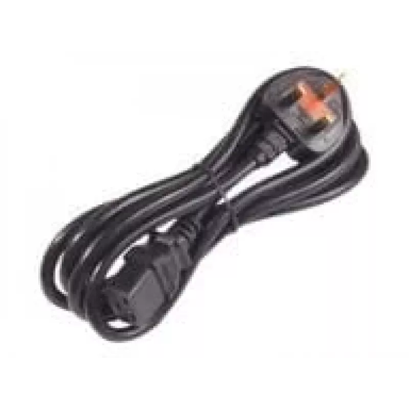 APC maitinimo laidas, 16A, 200–240V, C19 į UK kištuką, juodas, 2 m