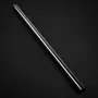 Bitspower None Chamfer Brass Hard Tubing 12mm AD, 500mm - juodas blizgesys