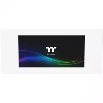 LCD skydelio rinkinys THERMALTAKE View 600 TG Snow 6,0 colio kompiuterio korpusui – ekranas