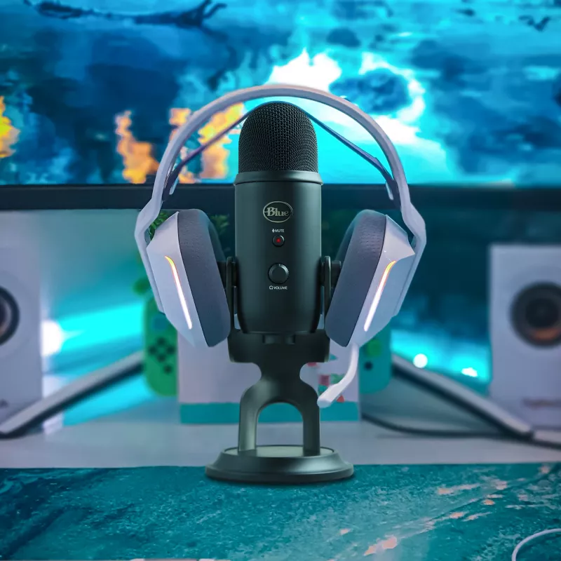 Blue Microphones Blue Microphones Yeti Microphone USB Juodaout