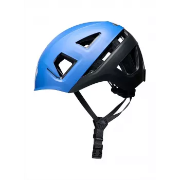 Apsauginis pusšalmis Juoda Diamond Capitan E Drifter Blue M/L — kietas kevalas, EPS, 58–63 cm, 350 g, reguliuojamas, ventiliacija
