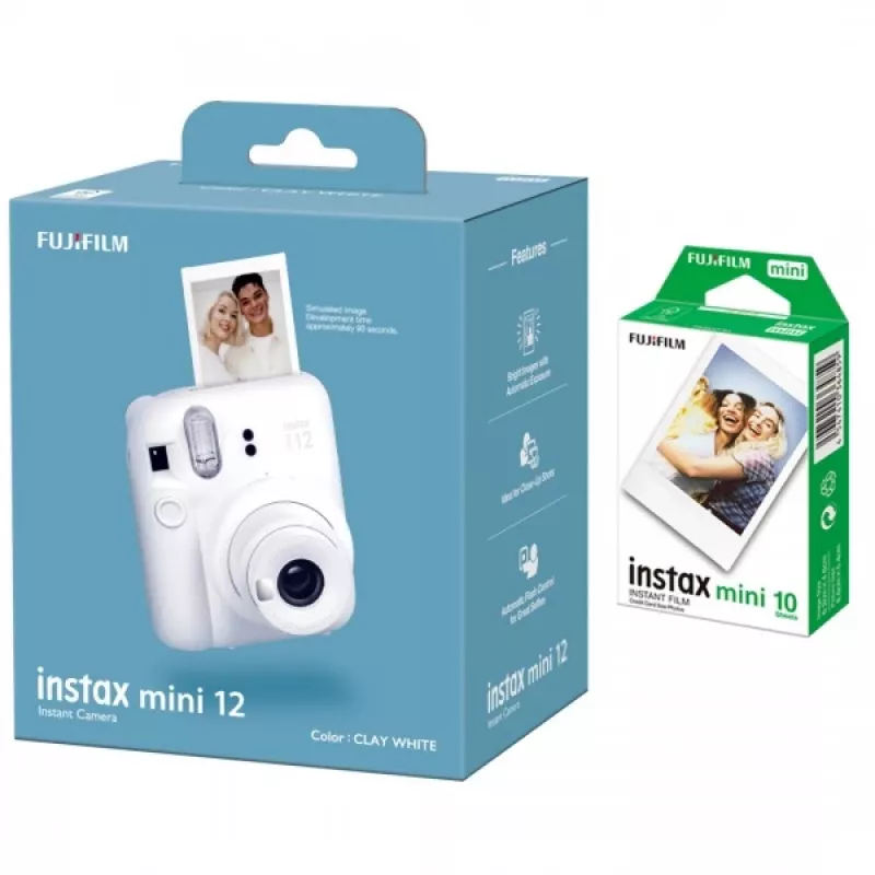 Momentinė kamera Fujifilm Instax Mini 12 — momentinė juostelė, ISO 800