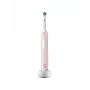 Oral-B Electric Toothbrush Pro Series 1 Cross Action suaugusiems, įkraunama, rožinė, 1 šepetėlio galvutė, 3 dantų valymo režimai