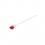 Wentronic Goobay CAT 6 plonas komutacinis kabelis, U/UTP, baltas, 5 m - varinis (93695)
