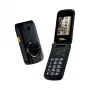 Atverčiamas telefonas AGM M8 FLIP — Dvi SIM kortelės, 2,8 colio (7,11 cm) ekranas, 1500 mAh baterija, 162 g, juodas