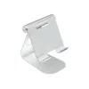 TERRATEC iTab M - Stovas mobiliajam telefonui / planšetei - Aliuminis - Sidabrinis - Ekrano dydis: 8,8-25 cm (3,5-10) - Stalviršio stovas (219728)