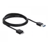 USB šakotuvas DeLOCK 64088 permatomas USB 3.2 Gen 1 Micro-B