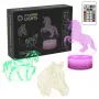 Manta SNL116RGB RGB 3D arklių dekoratyvinė LED lempa