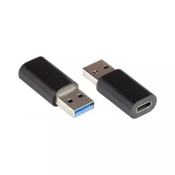 Alcasa USB-AD300 kabelio adapteris USB 3.0 / USB 3.1 (1-os kartos) A USB C juodas (USB-AD300)