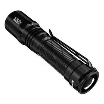 Rankinis žibintuvėlis Nitecore MT2C Pro, kompaktiškas aliumininis LED, USB įkraunamas, 50 lm min, atsparus vandeniui 2 m, smūgiams atsparus, 117.5 mm, 64 g, juodas