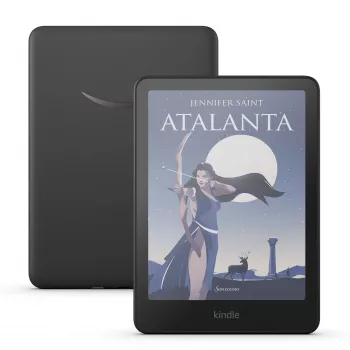 E. knygų skaitytuvas Amazon Kindle Colorsoft 7 colių jutiklinis ekranas 16 GB Wi‑Fi juodas