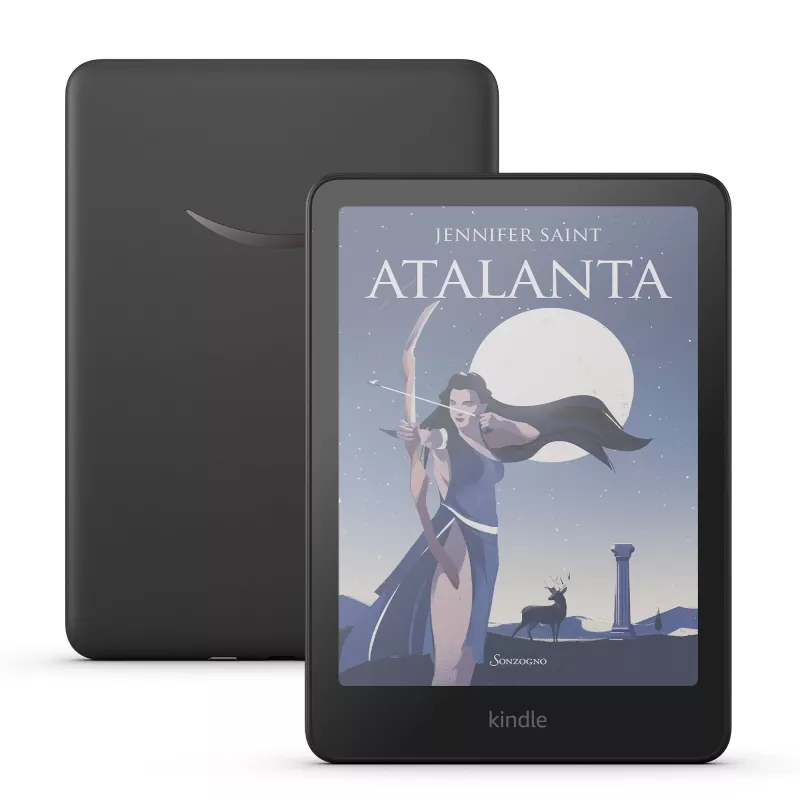 E. knygų skaitytuvas Amazon Kindle Colorsoft 7 colių jutiklinis ekranas 16 GB Wi‑Fi juodas