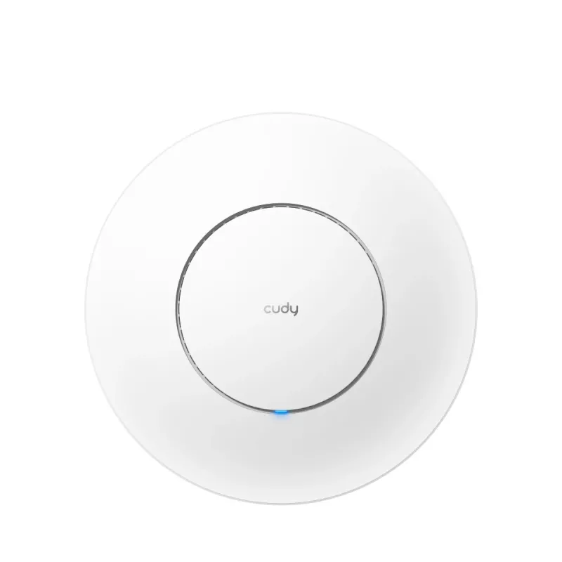 Belaidis prieigos taškas Cudy AP11000 — trijų juostų Wi‑Fi 6 (2,4/5/6 GHz), 5760 Mbps, MU‑MIMO, lubų/sienos montavimas