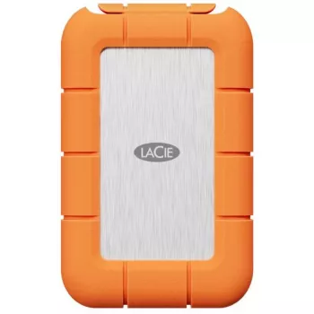 Išorinis SSD LaCie STND4000400 4 TB USB4 Gen 3x2 Thunderbolt USB Type-C, oranžinis / nerūdijantis plienas