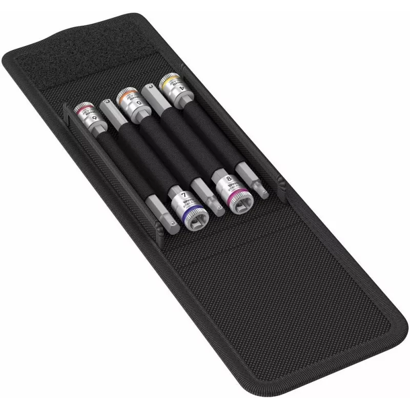 Kištukinių galvučių komplektas ZYLKOP 1/4'' 8740 A HF 1, 5 vnt.