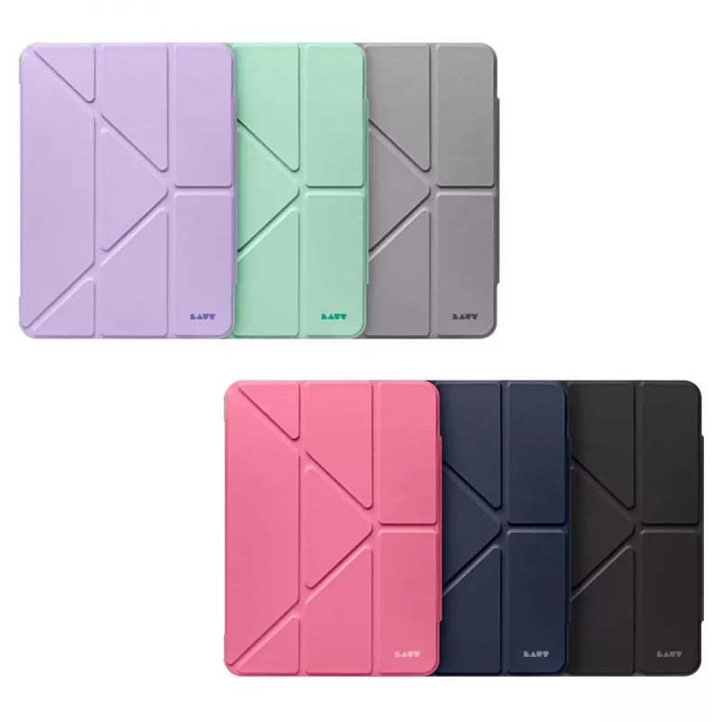 Stovas-dėklas PICOM LAUT HUEX FOLIO, skirtas iPad Pro 13 colių (2024 m.) su rašiklio lizdu