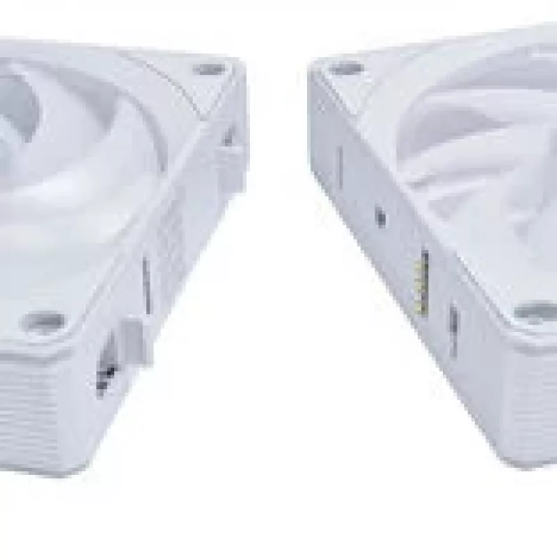 120mm korpuso ventiliatorius Lian Li UNI FAN CL Wireless — baltas, belaidis RGB valdymas, suderinamas su daisy-chain jungtimi