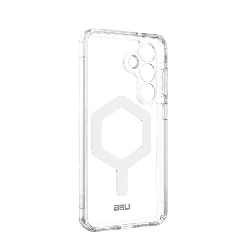 Urban Armor Gear Plyo Pro mobiliojo telefono dėklas 17 cm (6,7 col.) Sidabrinis, permatomas