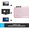 Logitech MX Keys Mini Minimalist Wireless Illuminated klaviatūra - ROSE - CENTRAL (DE)