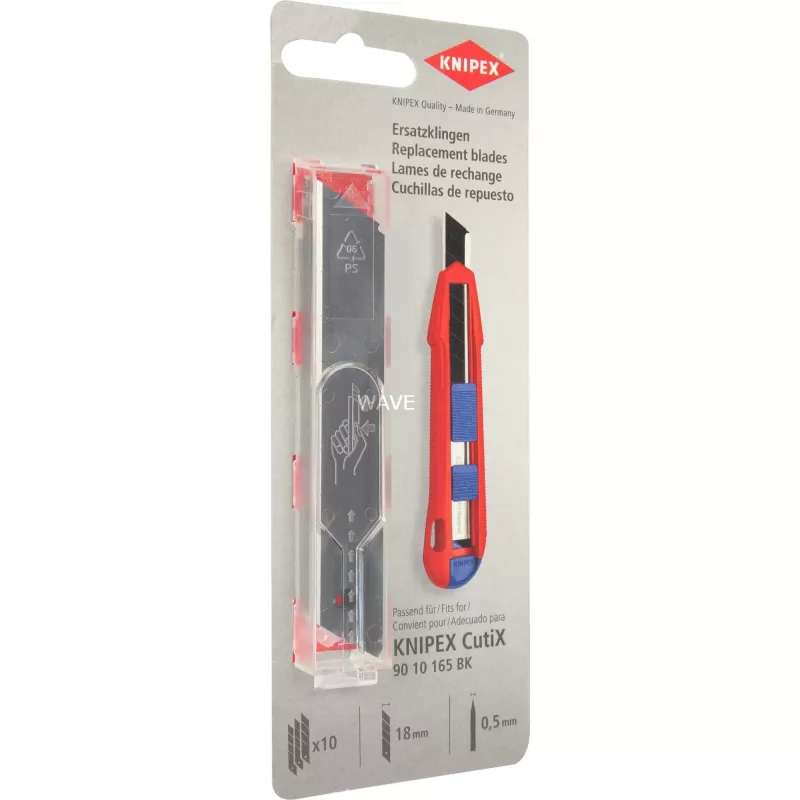 Daugiafunkcis peilis Knipex 90 10 165 E02 nerūdijantis plienas 119 mm