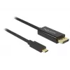 Vaizdo kabelio adapteris USB Type-C DisplayPort DeLOCK 85255