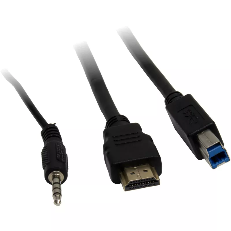 KVM jungiklis Inter-Tech IPC AS-41HUS 4 prievadų USB