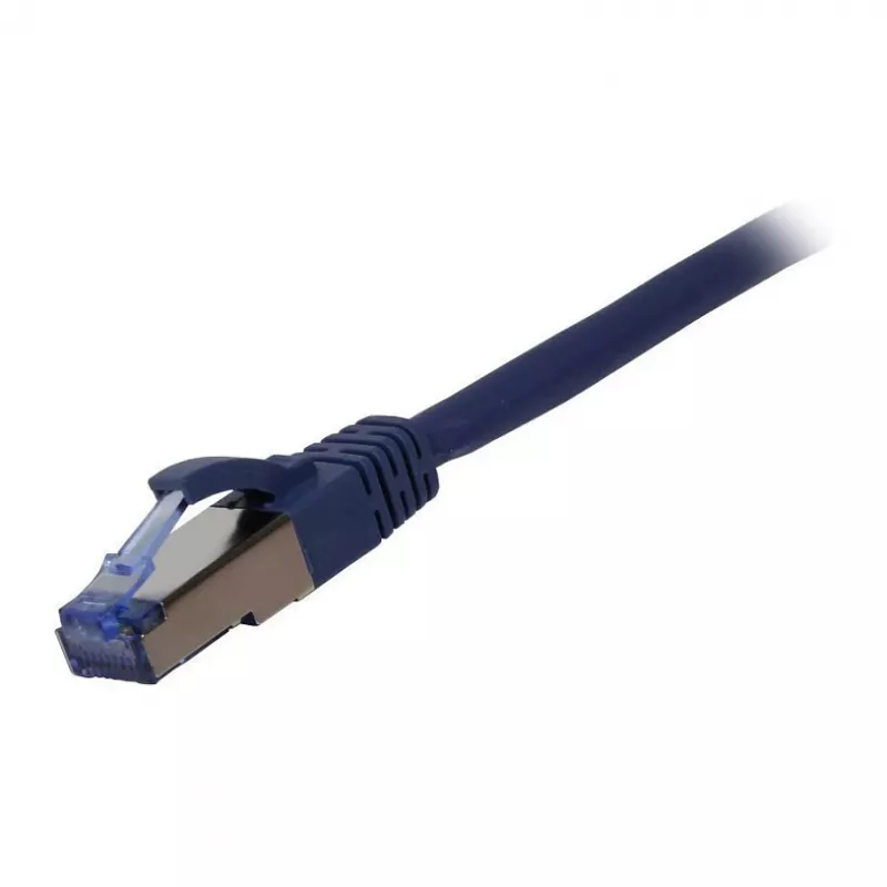 komutacinis kabelis RJ45 - CAT6A 500MHz - 10m - mėlynas - S-STP(S/FTP) - AWG26 - LSZH - Synergy 21