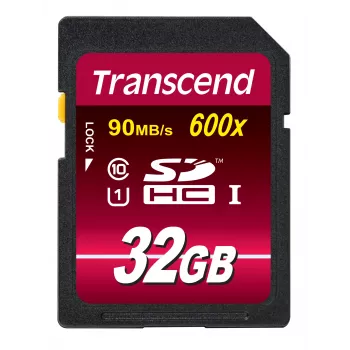 Flash atmintinė Transcend 32GB SDHC UHS-I 600x TS32GSDHC10U1