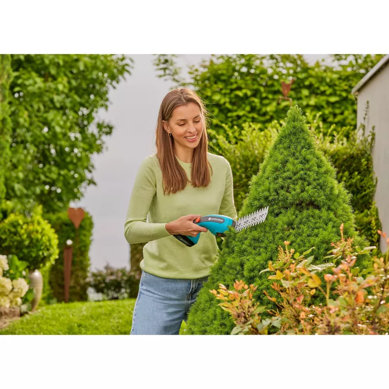 Belaidė žolės žirklė GARDENA 14750-55 20 cm 18 V Žalia Pilka