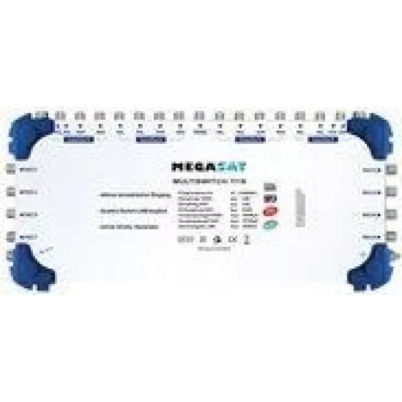 Multiswitch Megasat 17/8 daugiafunkcis jungiklis palydoviniam ir antžeminiam signalui, modelis 0600154