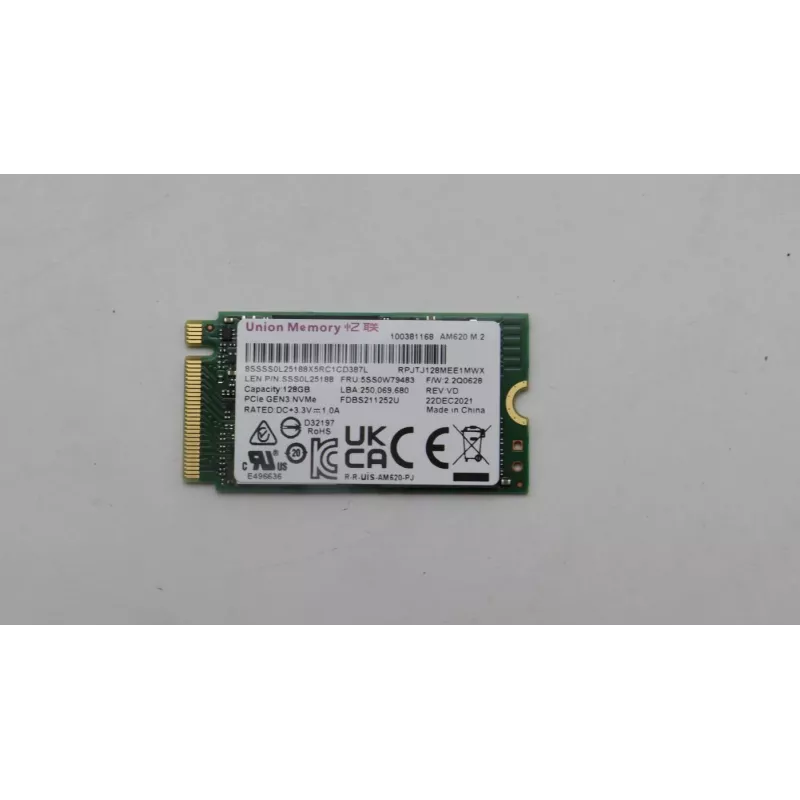 SSD diskas Lenovo 128GB M.2 2242 PCIe 5SS0W79483
