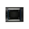 Extralink pakabinama spinta 9U 600x600 AZH juoda, sieninė, varstoma