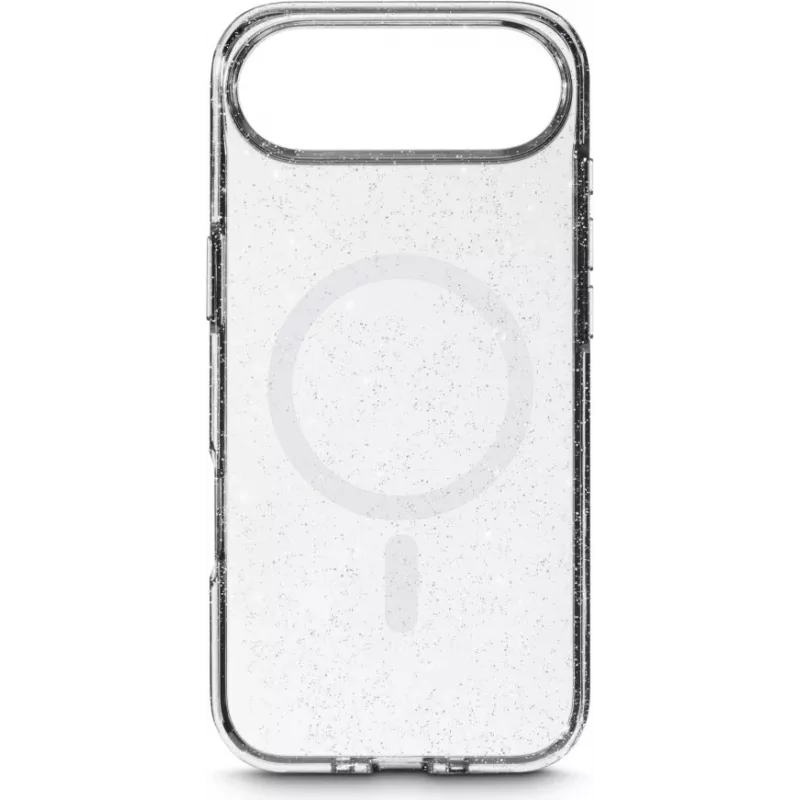 Apsauginis MagSafe suderinamas White Diamonds permatomas blizgučių dėklas Apple iPhone Air