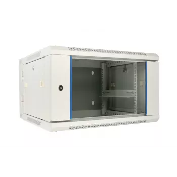 Extralink montuojama spinta 6U 600x600 AZH pilka sieninė, atverčiama