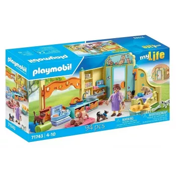 Figūrėlė/statulėlė PLAYMOBIL 71743, plastikinė kolekcinė, įvairiaspalvė, svoris 431 g, rekomenduojamas amžius nuo 12 mėnesių