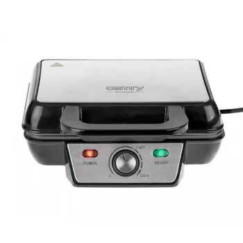 Camry CR 3046 Waffle Iron 2 S Black 1000 W (CR 3046) - Adler