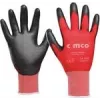 Darbo pirštinės Cimco 141237 juodos raudonos L
