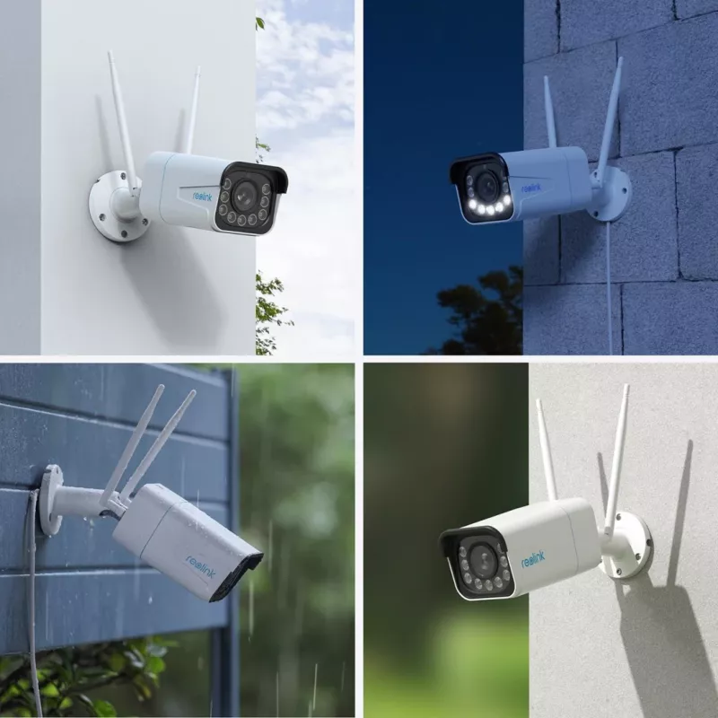 Reolink W430 - 4K Outdoor Camera, Next-Gen Wi-Fi 6, 5X Optical Zoom, Person/Vehicle/Animal Detection, Color Night Vision