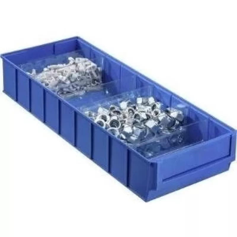 Dėžė daiktams laikyti Allit 456570, 185×500×81 mm, mėlyna