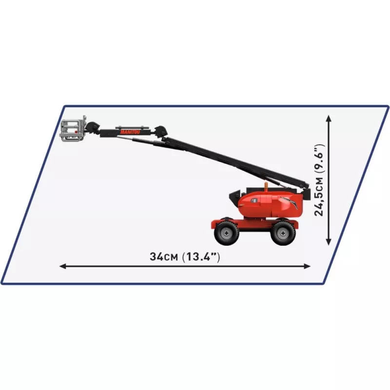 Statybiniai blokeliai COBI Manitou 280 TJ 347 dalys vaikams nuo 6 metų