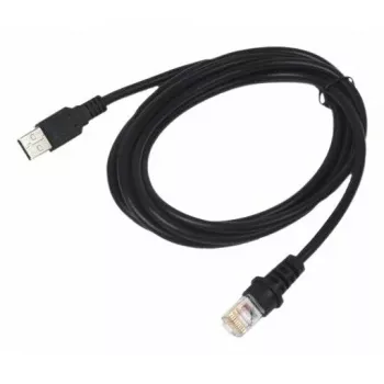 Datalogic - USB / maitinimo laidas - USB - 1,2 m - juodas - skirtas Datalogic WLC4190, WLC4190-HC, Gryphon I GBT4200, GD4220, GD4290, GM4200