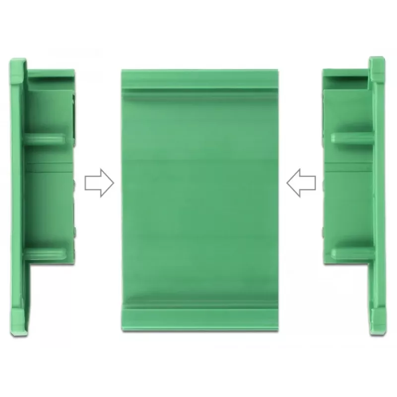 Tvirtinimo rinkinys DeLOCK 65989 Žalias Plastikinis