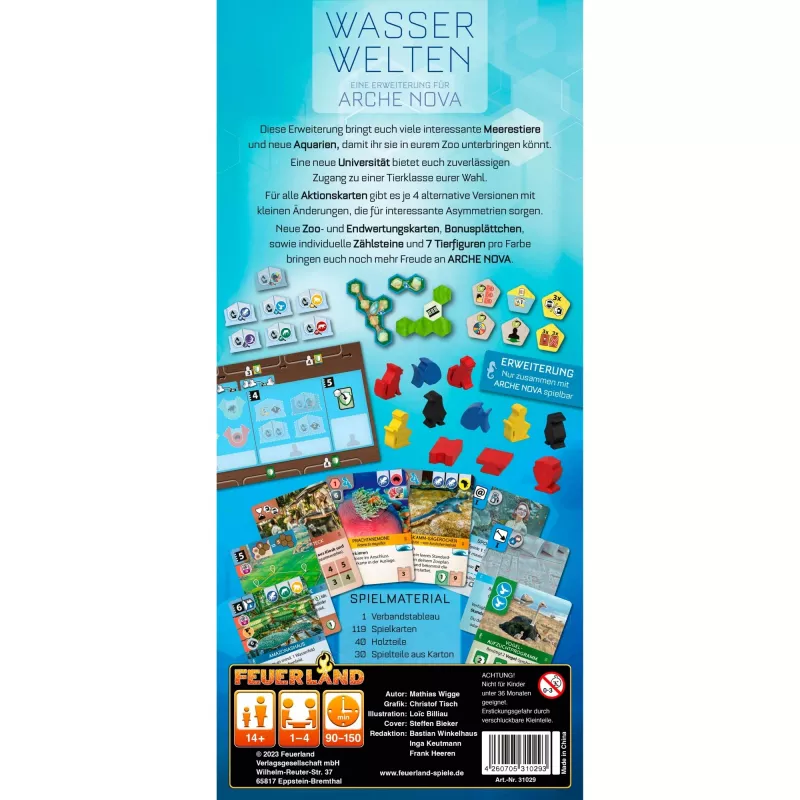 Arche Nova: Water Worlds, stalo žaidimo plėtinys