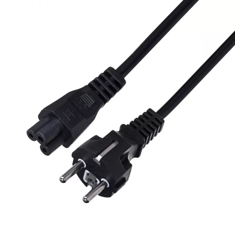 Savio CL-81 maitinimo kabelis Juodas 1.8 m Maitinimo kištukas, tipas E IEC C5