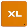 Žaidimų pelės kilimėlis GLORIOUS Fnatic FOCUS3 MAX XL - prailgintas XL dydis, medžiaginis paviršius, susiūti kraštai