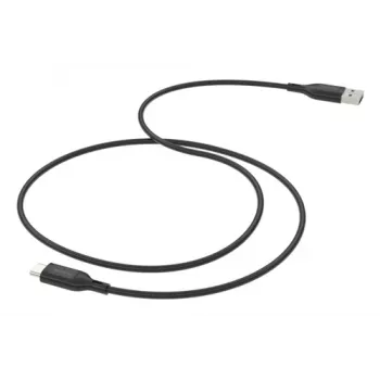 “mophie essentials” USB-C į USB-A įkrovimo laidas 3M, juodas, 3 m, USB A, USB C, juodas