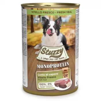 STUZZY Monoprotein Veršiena - šlapias šunų ėdalas - 400 g