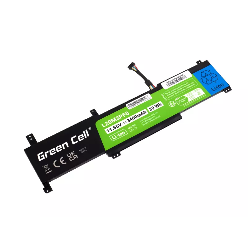Baterija Green Cell L20M3PF0 Lenovo Ideapad 3-14ITL6 15ITL6 17ITL6 S14 V14 15 17 G2 G3